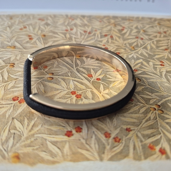 Accessories - Gold and Black Hair Tie Bracelet